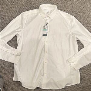 Perry Ellis Men's Slim Fit Button Down Shirt L